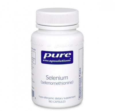 

Pure Encapsulations Selenium (selenomethionine) 200 mcg 180 caps Селен (селенометионин) (PE-00239)
