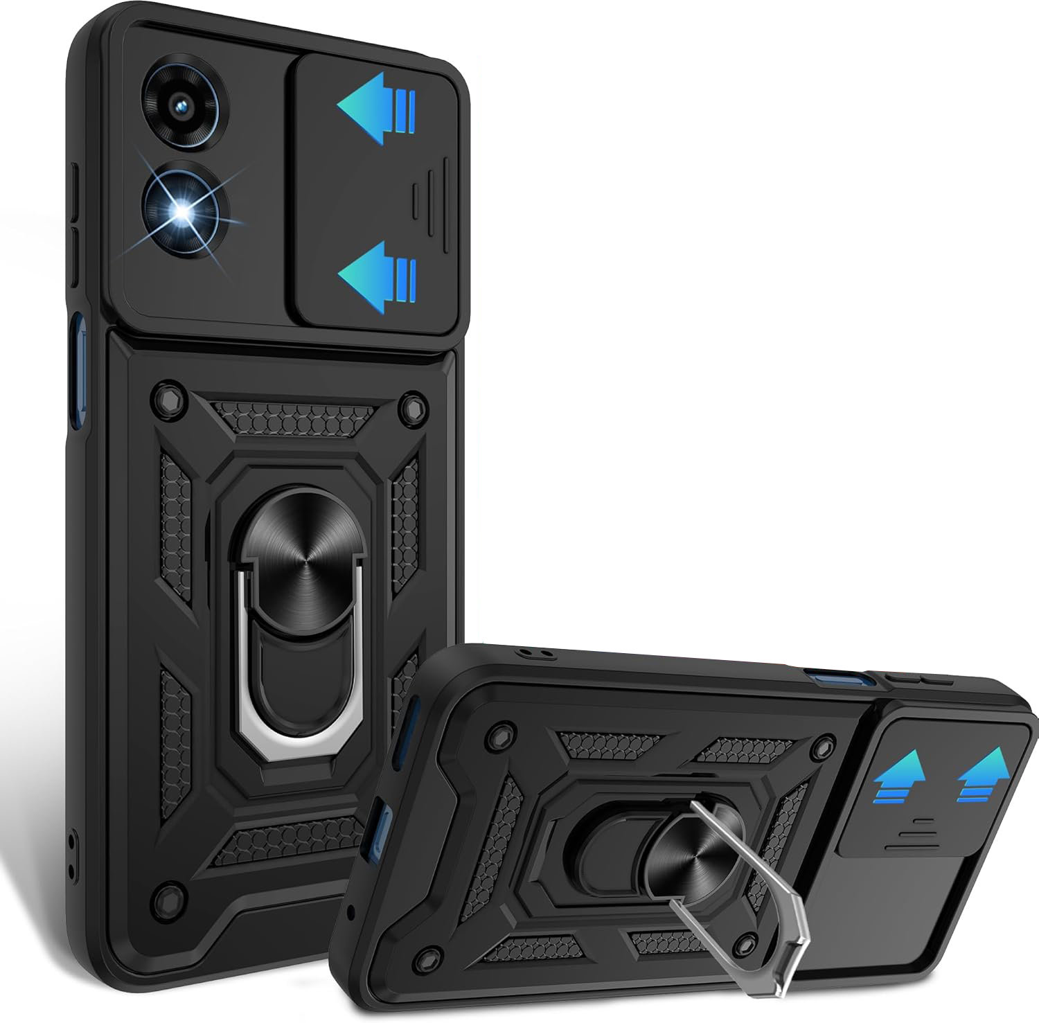 

BeCover Military Black для Motorola Moto G04/G04s (713062)