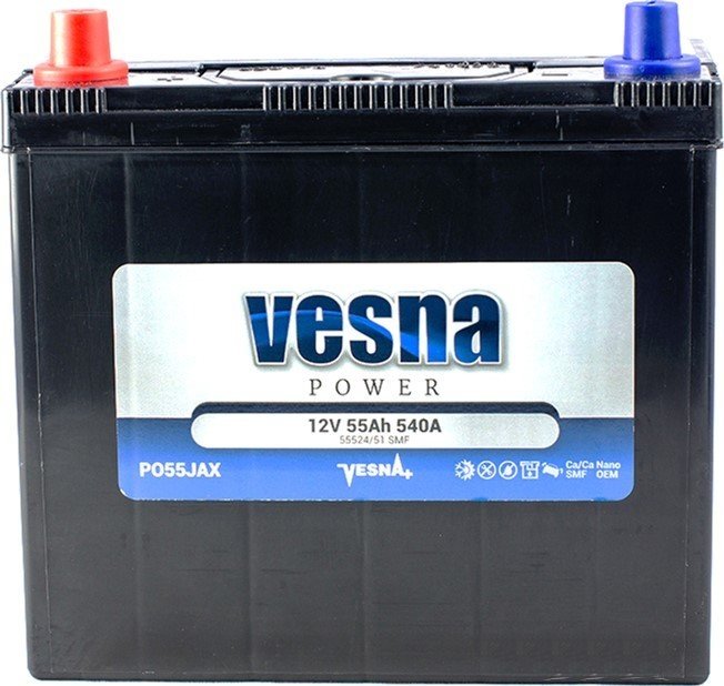 Акція на Vesna 55 Ah/12V Japan (1) (415755) від Stylus