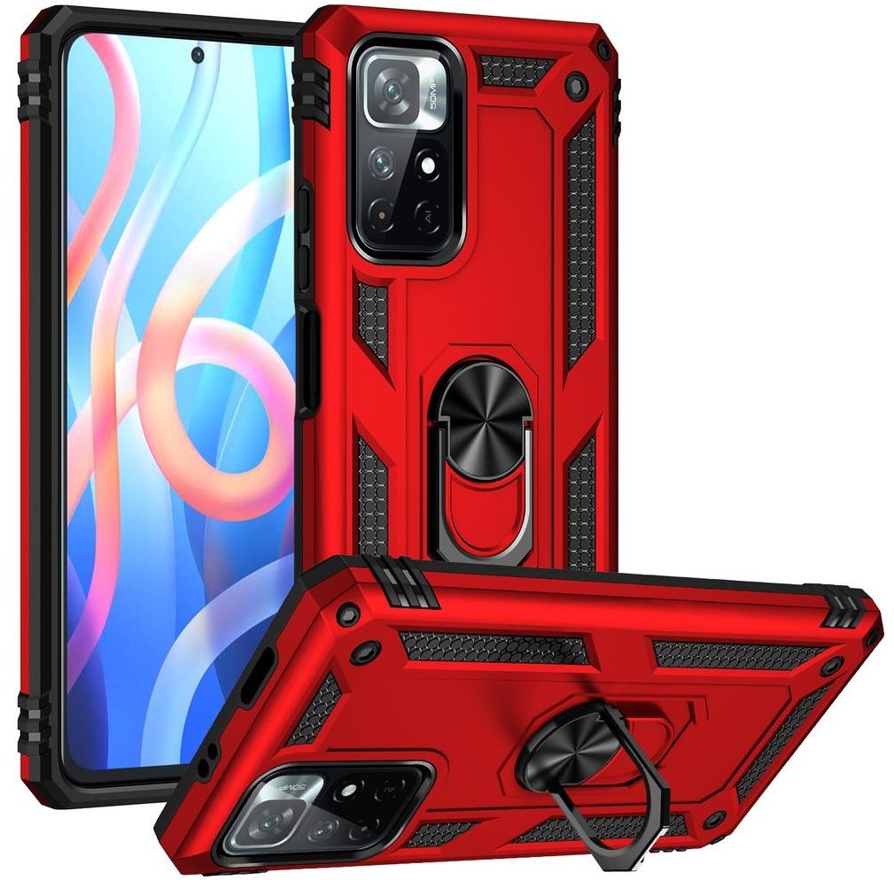 

BeCover Military Red for Xiaomi Poco M4 Pro 5G (707122)