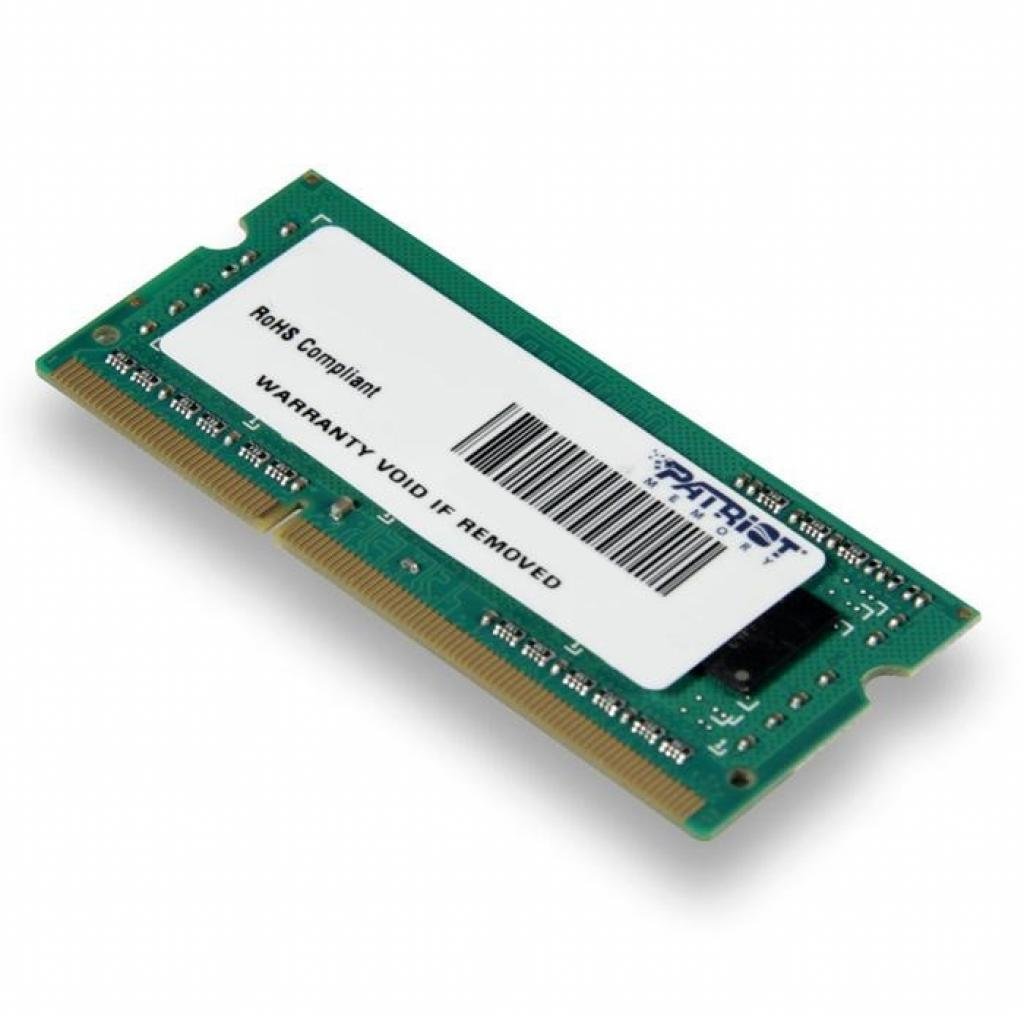 

Patriot 4 Gb SO-DIMM DDR3 1600 MHz (PSD34G1600L81S)