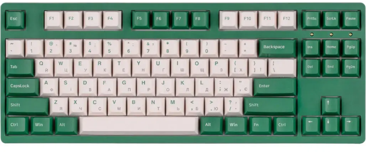 

Akko 3087 Matcha Red 87Key Cherry Mx Blue Usb Ua No Led Green (A3087_MA_CBL)