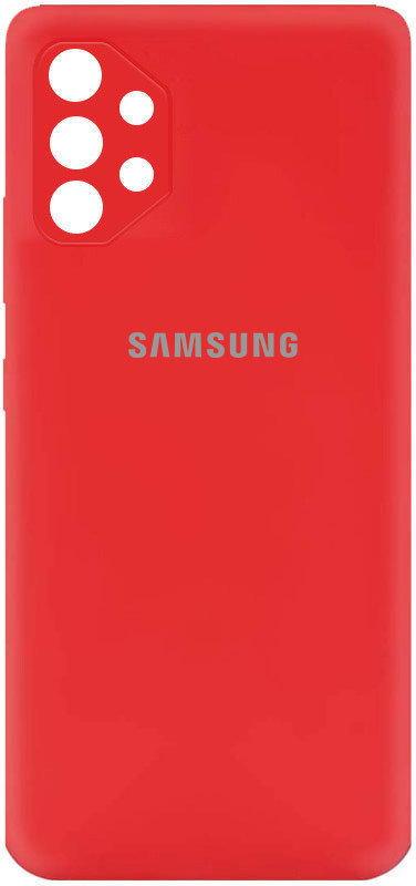 

Mobile Case Silicone Cover My Color Full Camera Red for Samsung A725 Galaxy A72 / A726 Galaxy A72 5G