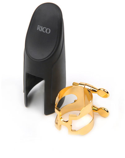 

Rico HAS1G H-Ligature & Cap - Alto Sax Gold Plated