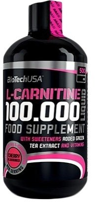 

BioTechUSA L-Carnitine 100.000 Liquid 500 ml /50 servings/ Cherry