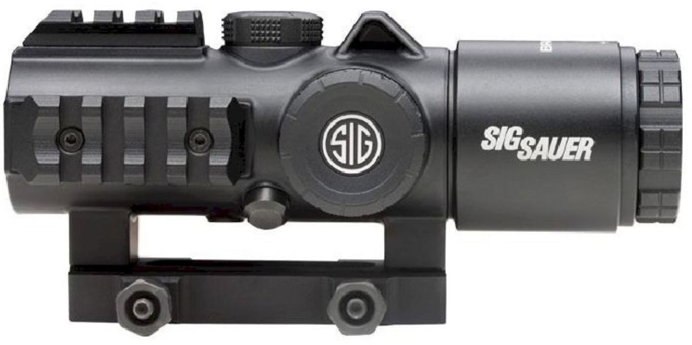 

Sig Optics BRAVO3 Battle Sight 3X24MM Horseshoe Dot Illum Reticle оптичний (SOB33101)