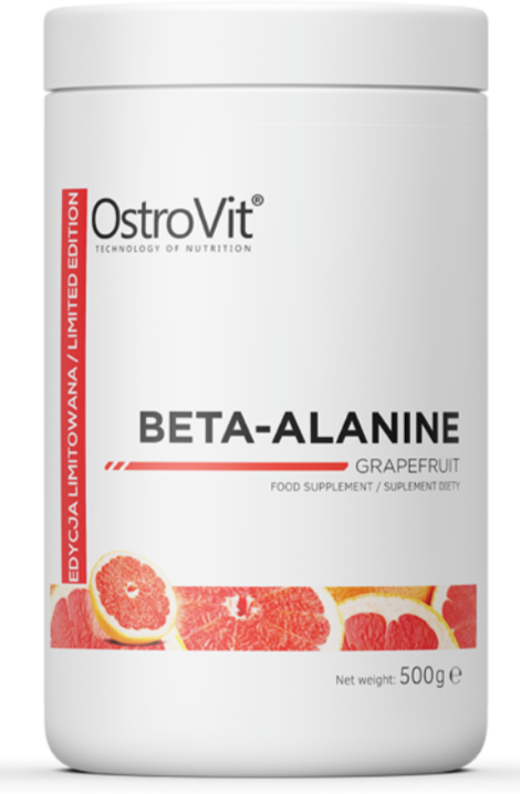 Акція на OstroVit Beta-Alanine Бета-аланин 500 г вкус грейпфрут від Stylus