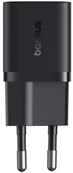 Акція на Baseus Wall Charger Mini USB-C GaN5 25W Black (P10110909113-00) від Stylus