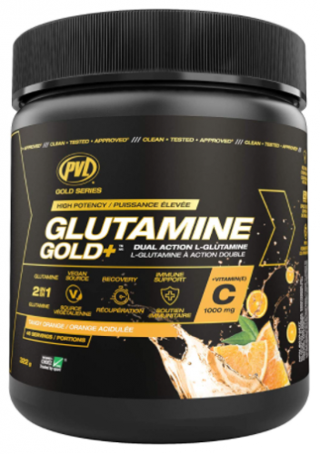 

Pvl Glutamine Gold + Vitamin C 322 g/46 servings/Tangy Orange flavor