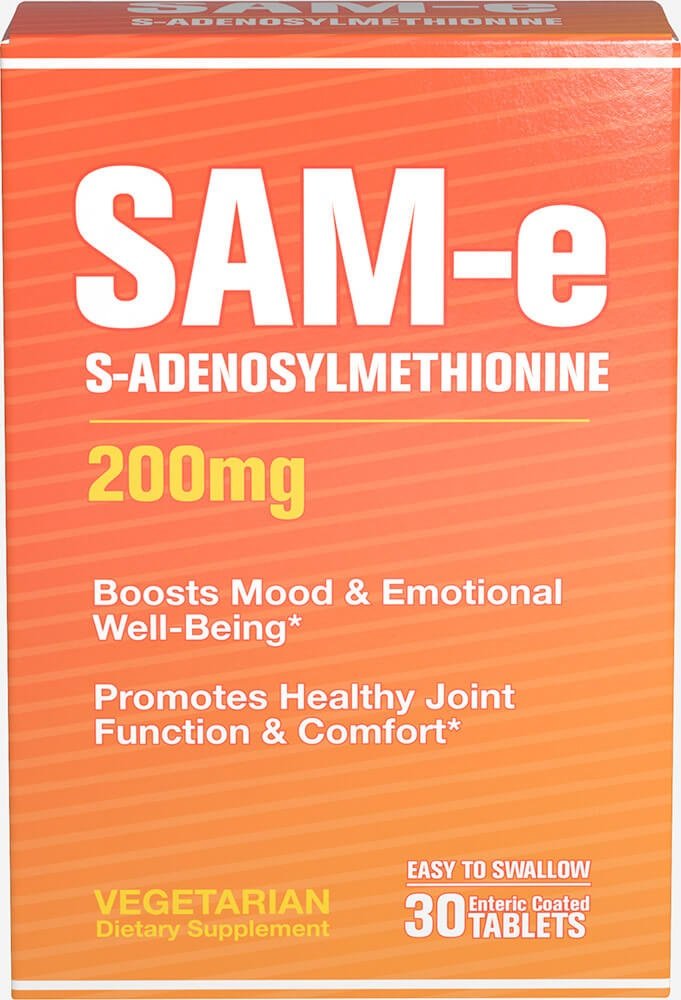 

Puritan's Pride SAM-e 200 mg 30 tabs S-аденозілметіонін