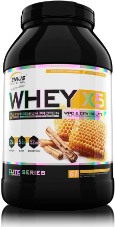 Акція на Genius Nutrition Whey-X5 2000 g / 61 servings / Vanilla Honey від Stylus