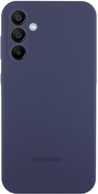 

Lakshmi Premium Silicone Case with Logo Full Camera Midnight Blue for Samsung A356 Galaxy A35