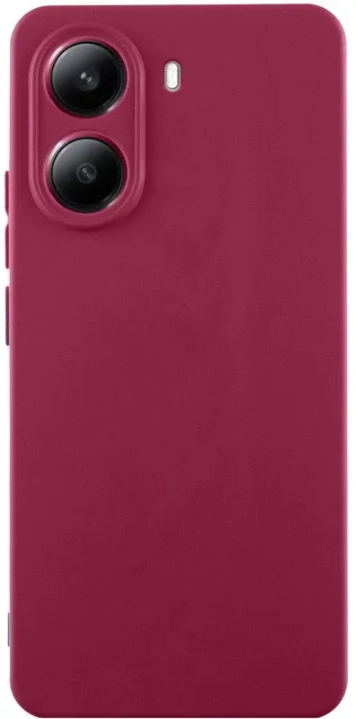 

Lakshmi Case Silicone Cover Full Camera Marsala for Poco X7 Pro