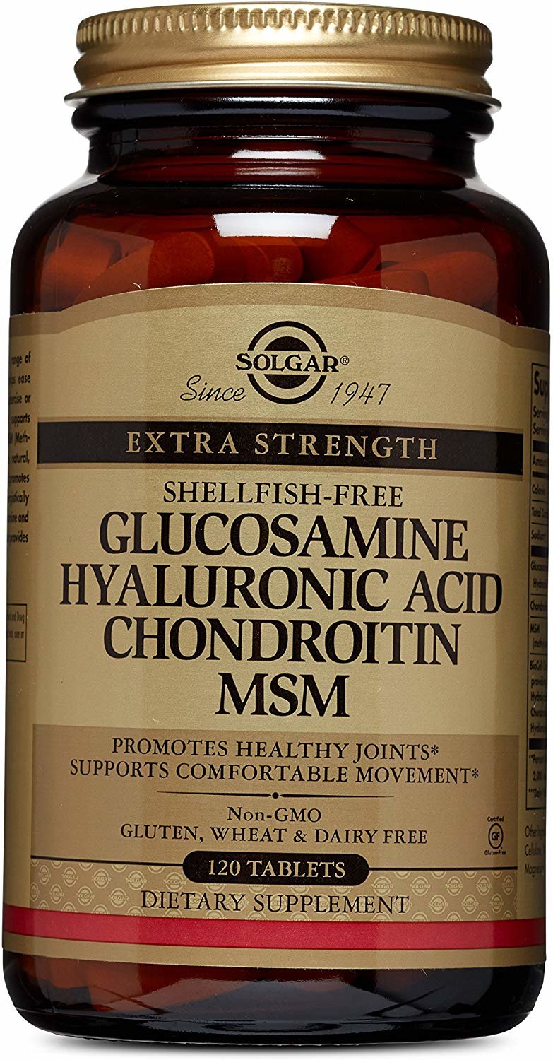 

Solgar Glucosamine Hyaluronic Acid Chondroitin Msm 120 Tab