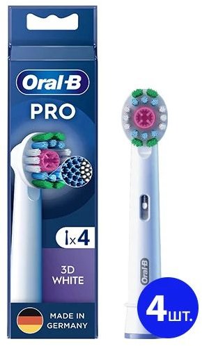 

Насадка для электрической зубной щетки Braun Oral-B Pro 3D White EB18pRX (4)