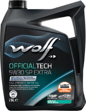 Акція на Моторное масло Wolf Officialtech 5W30 Sp Extra 5Lx4 від Stylus