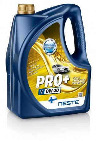 

Масло моторное Neste Pro+ 0W20 V Acea С5, синтетическое 4л