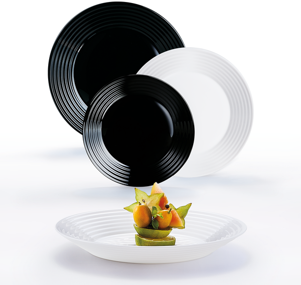 

Luminarc Harena Black&White 18 пр. (N1518)