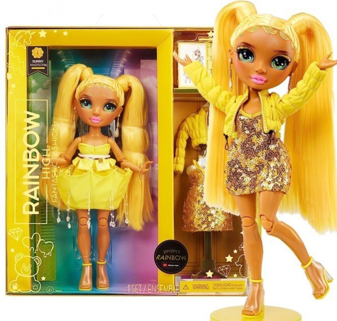 Акція на Кукла Rainbow High Fantastic Fashion Violet Poppy Sunny Madison с аксессуарами (587347) від Stylus