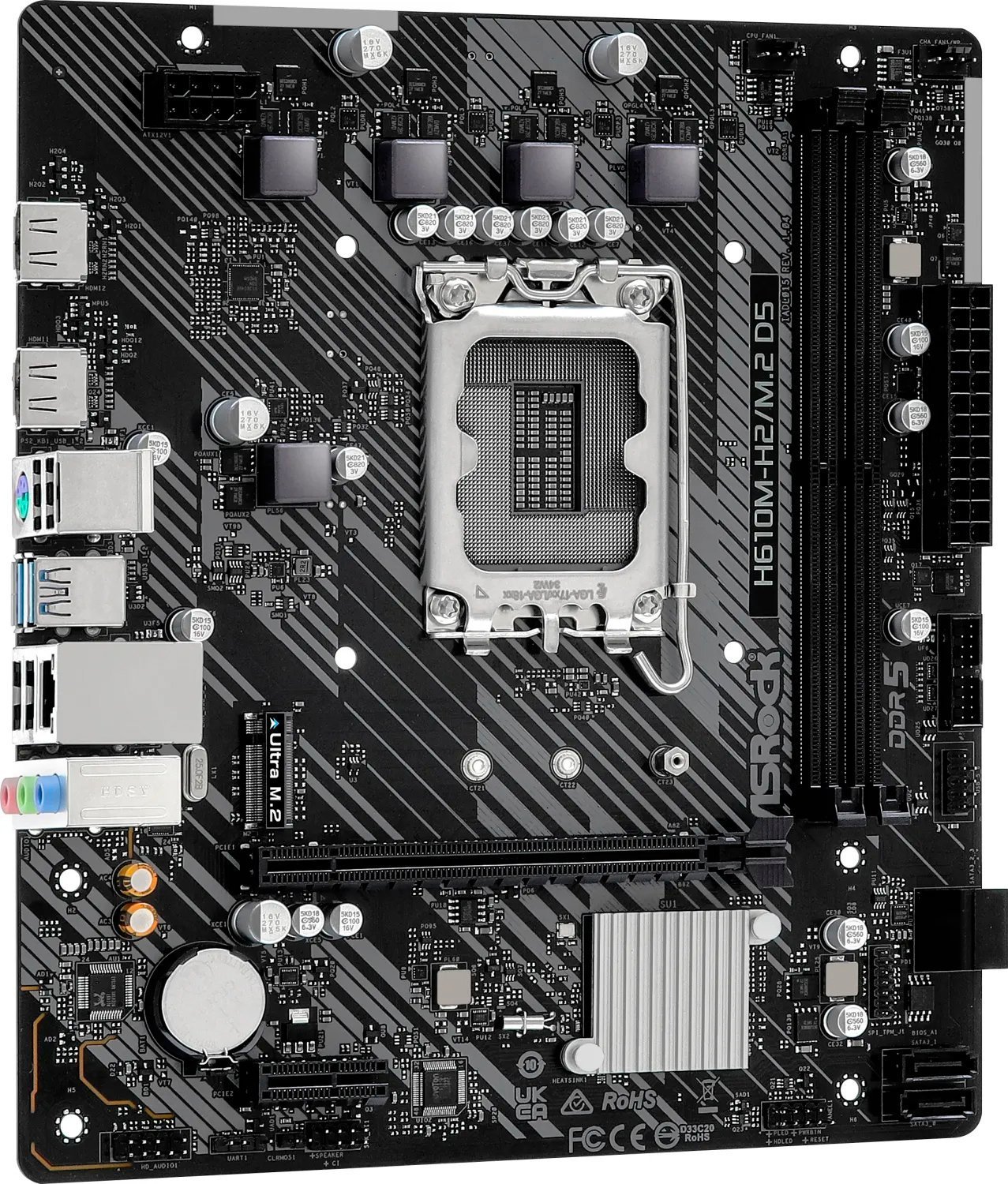 Акція на ASRock H610M-H2/M.2 D5 від Stylus