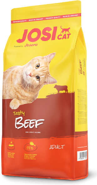 Акция на Сухой корм Josera Josi CatTasty Beef для котов 18 кг от Stylus