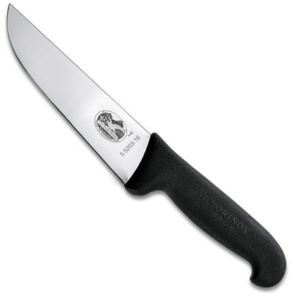 Акція на Кухонный нож Victorinox Fibrox Butcher 16см с черн. ручкой (5.5203.16) від Stylus