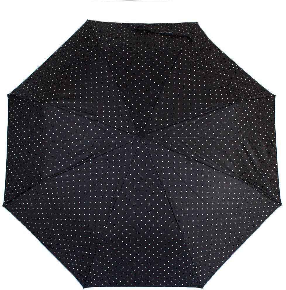 

Зонт женский полуавтомат Happy Rain черно-белый (U42271-3)