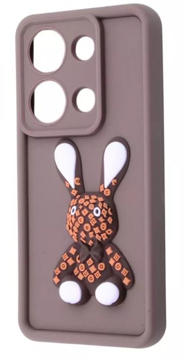 

Mobile Case Pretty Things Brown/Rabbit for Xiaomi Redmi Note 13 Pro 4G / Poco M6 Pro 4G