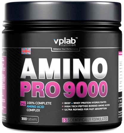 VPLab Amino Pro 9000 300 tablets