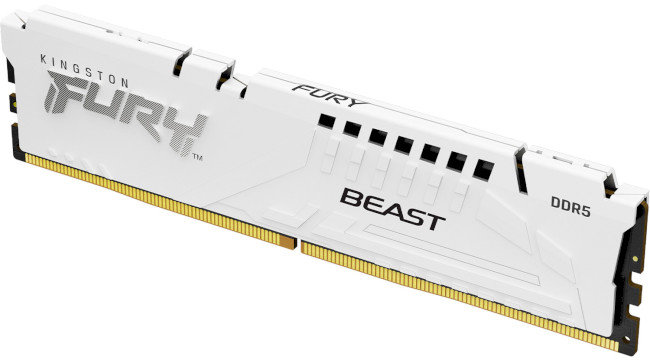 

Kingston Fury 16 Gb DDR5 6000 MHz Beast White (KF560C40BW-16)