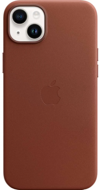 

Apple iPhone 14 Plus Leather Case with MagSafe - Umber (MPPD3ZE/A)