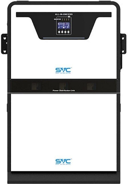 

Система хранения энергии Svc Ess Stacked Rps All-in-One мощностью 5 kW и батареей LiFePO4 48VDC 5.15 kwh (RPS-5+5.15)