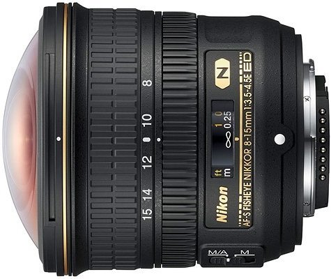 Акція на Nikon AF-S Fisheye Nikkor 8-15mm F/3.5-4.5E Ed від Stylus
