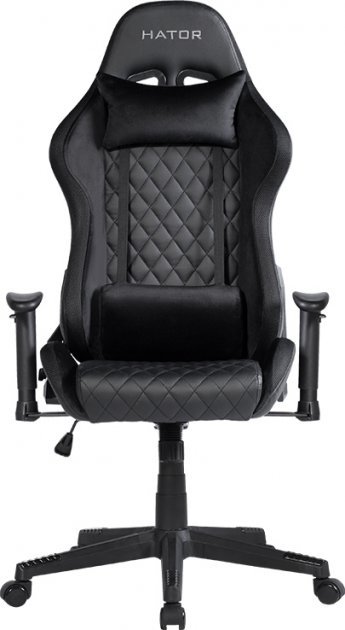 Акція на Крісло для геймерів Hator Darkside Rgb Black (HTC-918) від Y.UA
