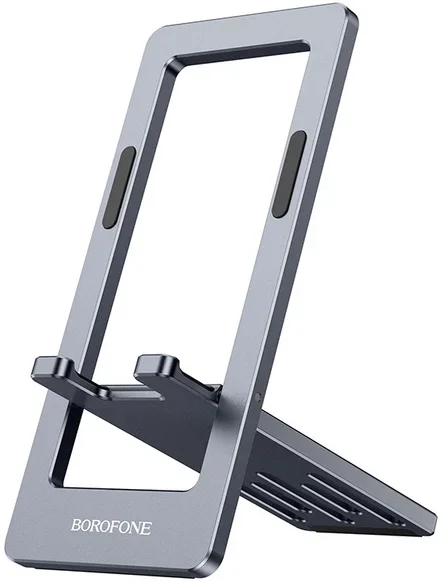 Акція на Borofone Desk Holder BH112 Metal Gray від Stylus