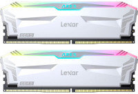 Акція на Lexar 32 Gb (2x16GB) DDR5 6400 MHz Ares Gaming White Rgb (LD5EU016G-R6400GDWA) від Stylus