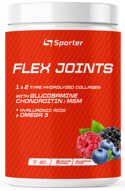 Акція на Sporter Flex Joints 375 g / 25 servings / wild berry від Stylus