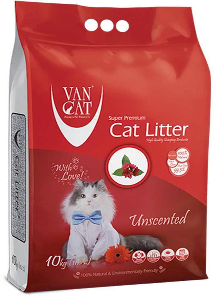 Акція на Бентонітовий наповнювач VanCat Natural Класик для котячого туалету 10 кг від Y.UA