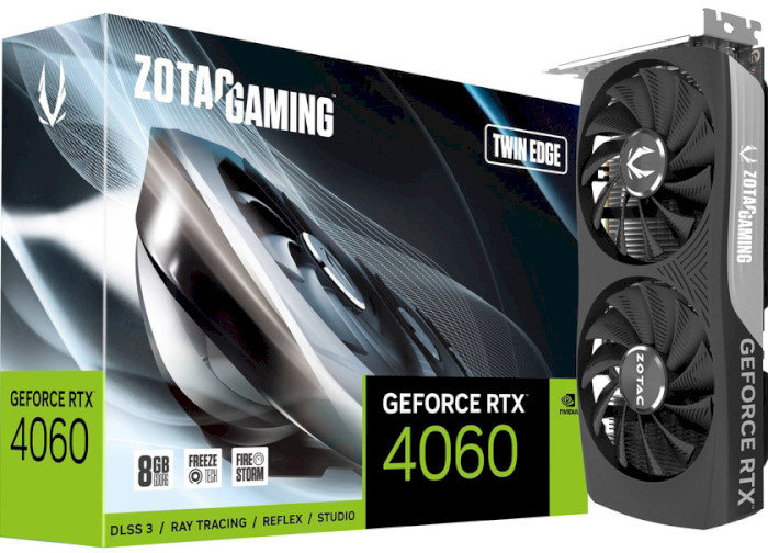 Акція на Zotac Gaming GeForce Rtx 4060 8GB Twin Edge (ZT-D40600E-10M) від Stylus