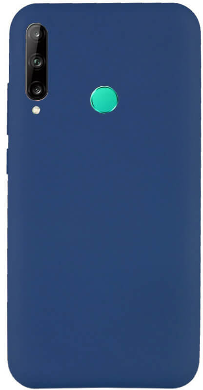 

Mobile Case Silicone Cover without Logo Navy Blue for Huawei P40 Lite E