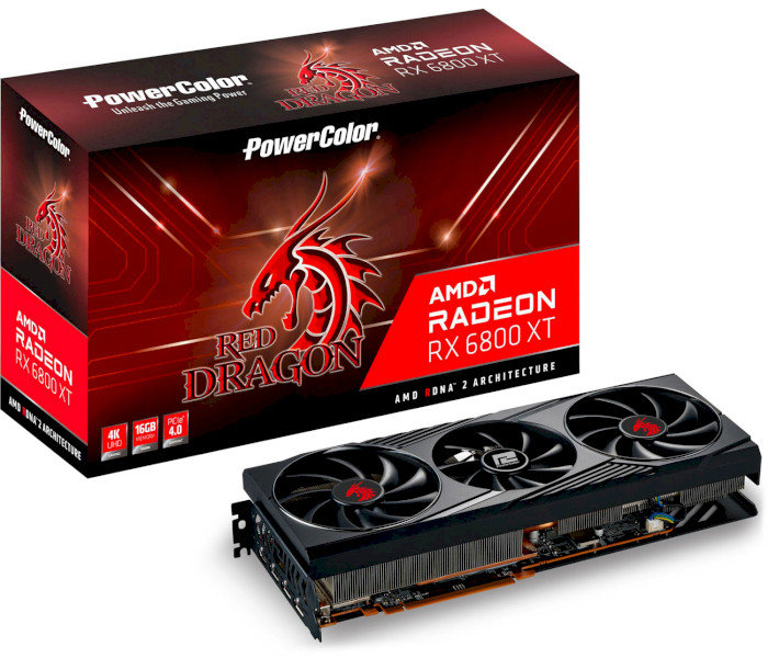 Акція на PowerColor Radeon Rx 6800 Xt 16 Gb Red Dragon (AXRX 6800XT 16GBD6-3DHR/OC) від Stylus