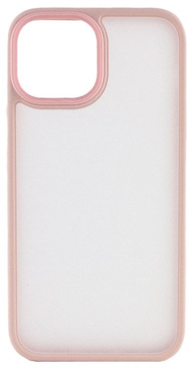

Mobile Case TPU+PC Metal Buttons Pink for iPhone 14 Pro Max