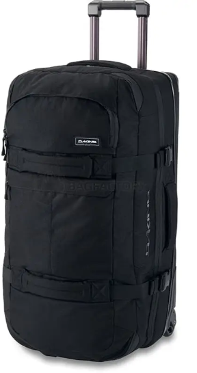 Акція на Сумка на колесах Dakine Split Roller 85L black (610934334296) від Stylus