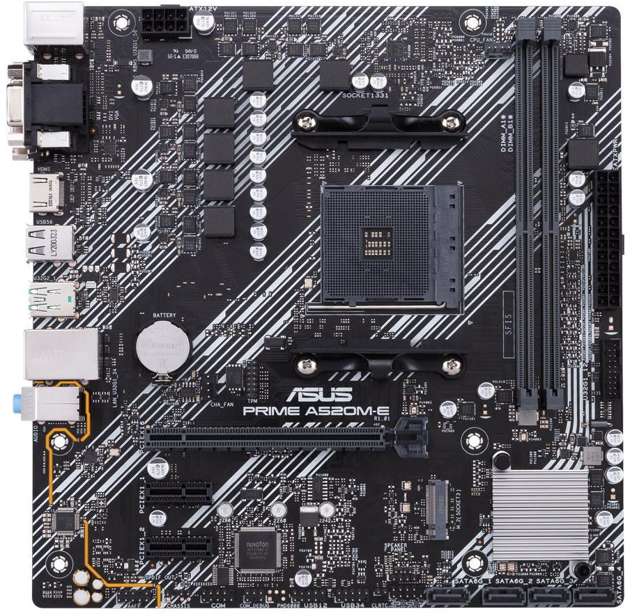 

Asus Prime A520M-E Socket AM4