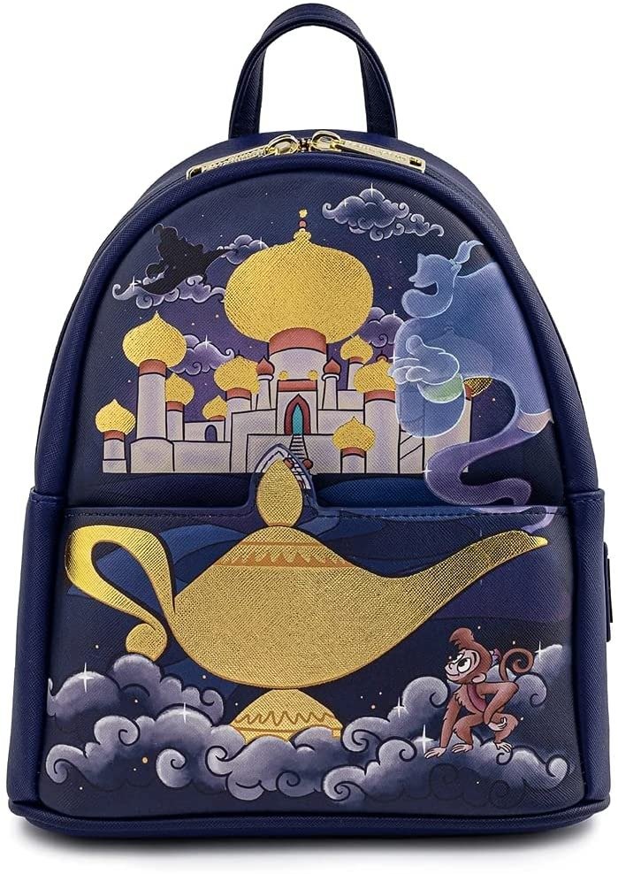 Акція на Рюкзак Loungefly Disney - Aladdin Jasmine Castle Mini Backpack (WDBK1721) від Stylus