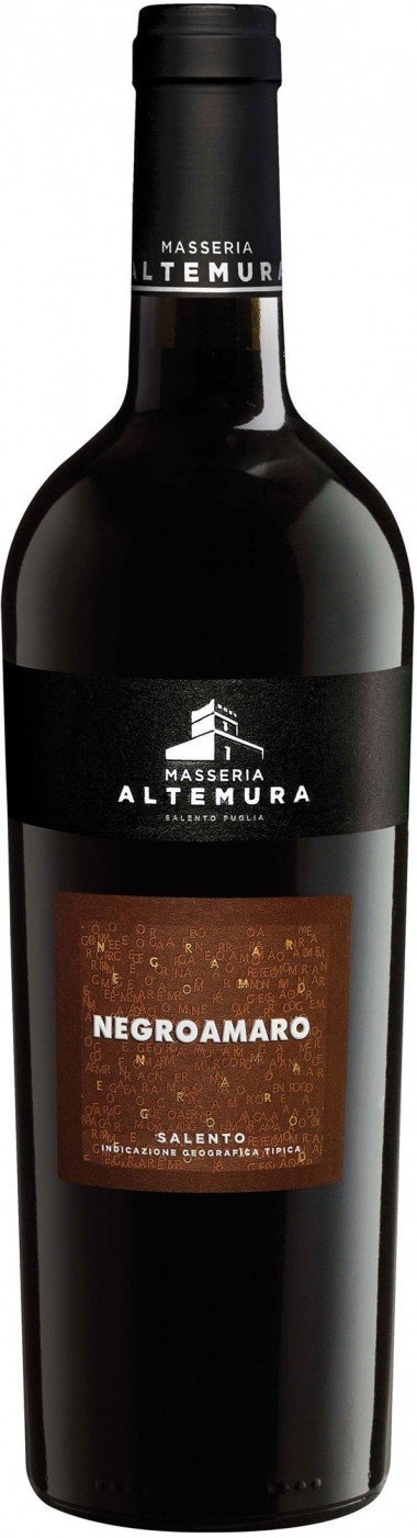 Акція на Вино Masseria Altemura "Negroamaro Salento IGT" (сухоe, красное) 0.75л (BDA1VN-VZN075-011) від Stylus