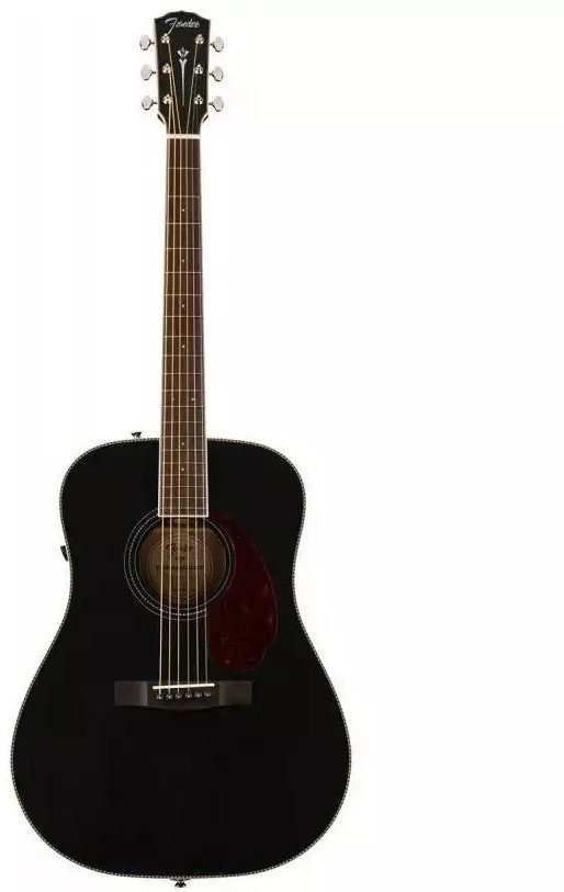 

Электроакустическая гитара Fender PM-1E Dreadnought Mahogany Black Top Ltd (970310306)