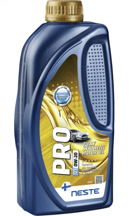 

Моторное масло Neste Oil Pro D1 0W20 1л