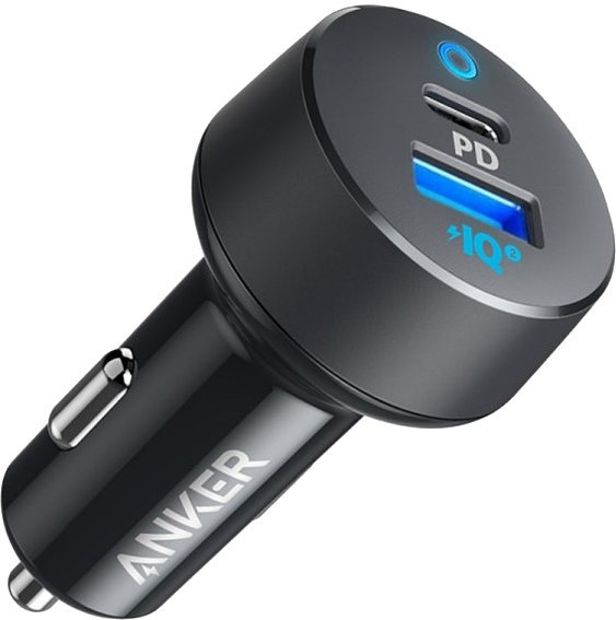 

Anker Car Charger USB+USB-C PowerDrive PD+ 20W+15W Black (A2732H11/A2732GF1)