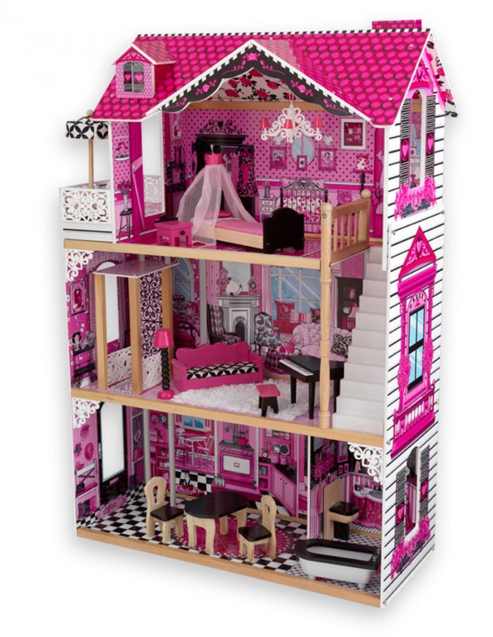 Акція на Кукольный домик KidKraft Amelia Doll House (65093) від Stylus